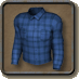 Camisa escocés azul