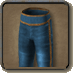 Pantalones indios azules