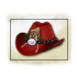 Sombrero feliz - tarjeta de colección