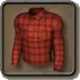Camisa escocés roja