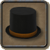 Archivo:Sombrero de copa marrón.png
