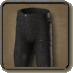 Pantalones lino negros