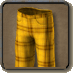Pantalones de cuadros amarillos