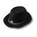 Archivo:Sombrero de tela negro.png