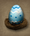 Huevo azul de Pascua