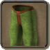 Pantalones de media caña verdes