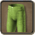 Pantalones lino verdes