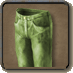 Pantalones raídos verdes