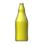 Botella de zumo natural