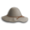 Sombrero gacho elegante